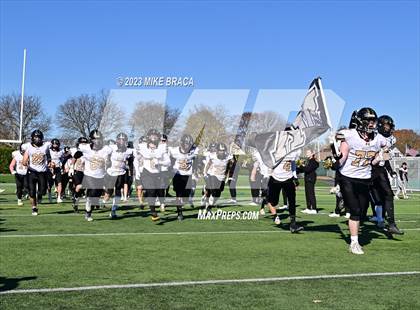 Thumbnail 3 in Bishop Hendricken vs. North Kingstown (RIIL State Championship Final) photogallery.