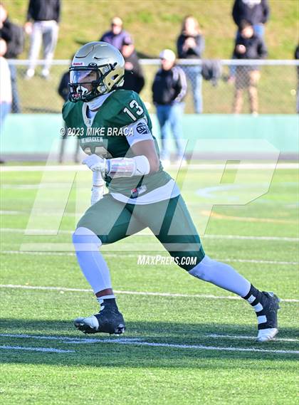 Thumbnail 3 in Bishop Hendricken vs. North Kingstown (RIIL State Championship Final) photogallery.