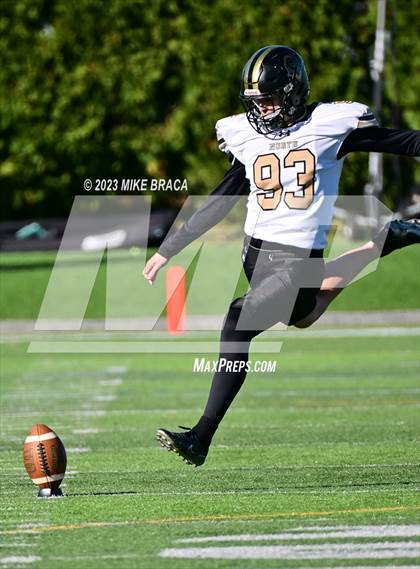 Thumbnail 2 in Bishop Hendricken vs. North Kingstown (RIIL State Championship Final) photogallery.