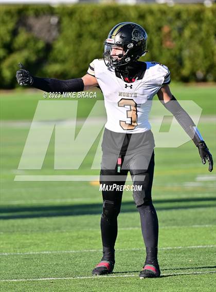 Thumbnail 2 in Bishop Hendricken vs. North Kingstown (RIIL State Championship Final) photogallery.