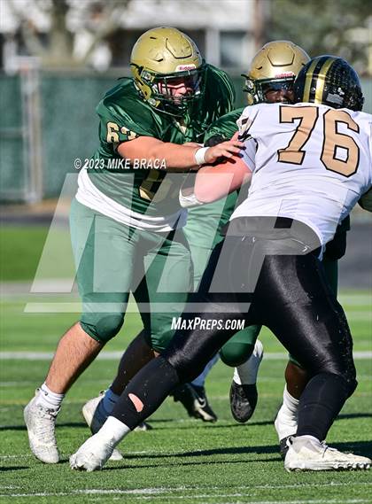Thumbnail 3 in Bishop Hendricken vs. North Kingstown (RIIL State Championship Final) photogallery.
