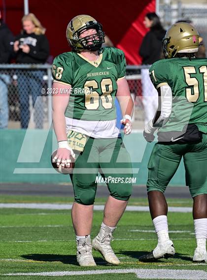 Thumbnail 3 in Bishop Hendricken vs. North Kingstown (RIIL State Championship Final) photogallery.