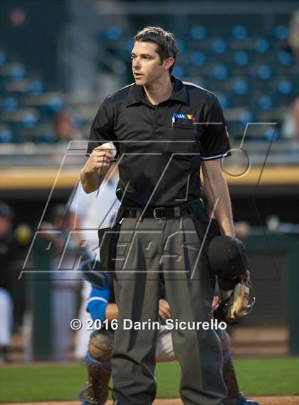 Thumbnail 2 in Dobson vs. Skyline (Hohokam Stadium) photogallery.