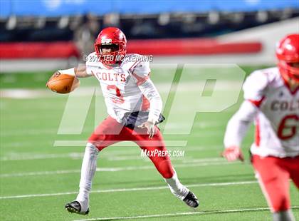 Thumbnail 2 in Rivercrest vs. Junction City (AAA 3A State Final) photogallery.