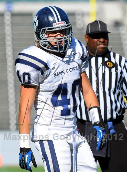 Thumbnail 3 in Marin Catholic vs. Madison (CIF State D3 Final) photogallery.