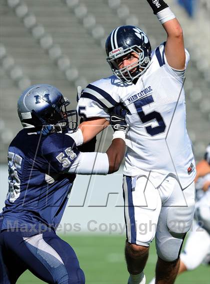 Thumbnail 2 in Marin Catholic vs. Madison (CIF State D3 Final) photogallery.
