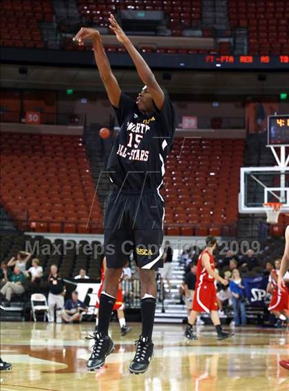 Thumbnail 3 in 2009 THCA All-Star Basketball Game photogallery.