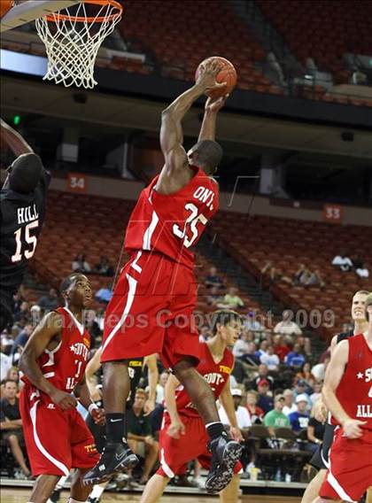 Thumbnail 3 in 2009 THCA All-Star Basketball Game photogallery.