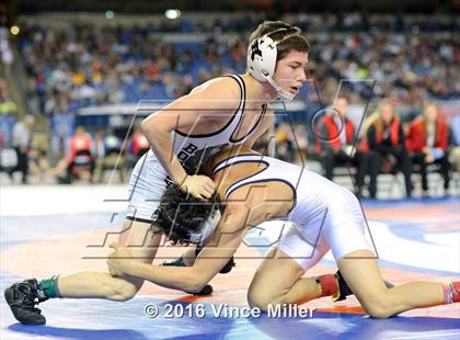 Thumbnail 1 in WIAA 3A 106 LB Championship photogallery.