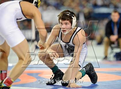 Thumbnail 1 in WIAA 3A 106 LB Championship photogallery.