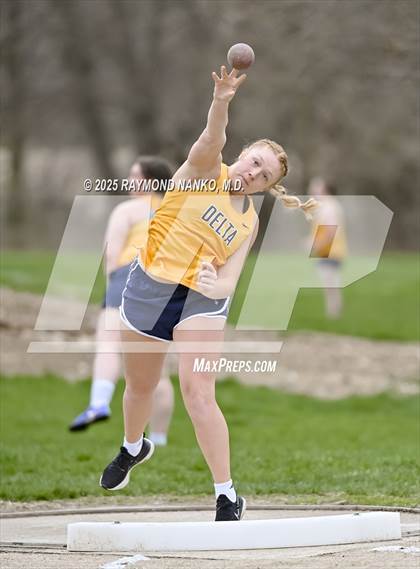 Thumbnail 2 in Delta @ Wapahani (Shot Put) photogallery.
