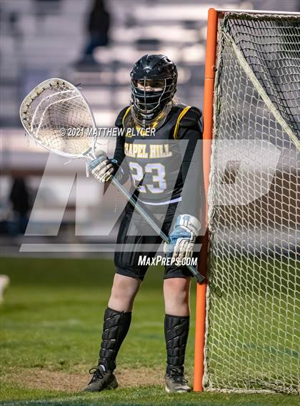 Thumbnail 1 in Chapel Hill vs Terry Sanford (NCHSAA Women's Lacrosse Playoffs - First Round) photogallery.