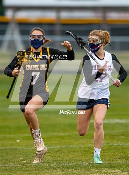Thumbnail 2 in Chapel Hill vs Terry Sanford (NCHSAA Women's Lacrosse Playoffs - First Round) photogallery.