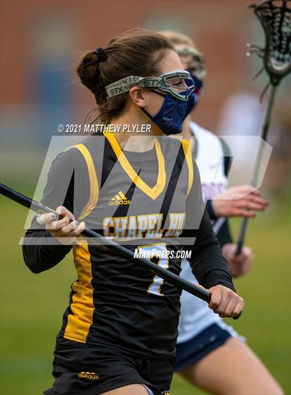 Thumbnail 2 in Chapel Hill vs Terry Sanford (NCHSAA Women's Lacrosse Playoffs - First Round) photogallery.