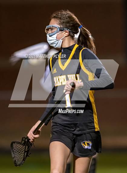 Thumbnail 2 in Chapel Hill vs Terry Sanford (NCHSAA Women's Lacrosse Playoffs - First Round) photogallery.