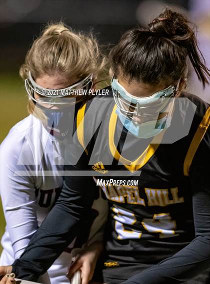 Thumbnail 2 in Chapel Hill vs Terry Sanford (NCHSAA Women's Lacrosse Playoffs - First Round) photogallery.