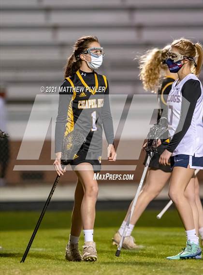 Thumbnail 1 in Chapel Hill vs Terry Sanford (NCHSAA Women's Lacrosse Playoffs - First Round) photogallery.