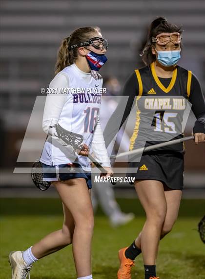 Thumbnail 2 in Chapel Hill vs Terry Sanford (NCHSAA Women's Lacrosse Playoffs - First Round) photogallery.