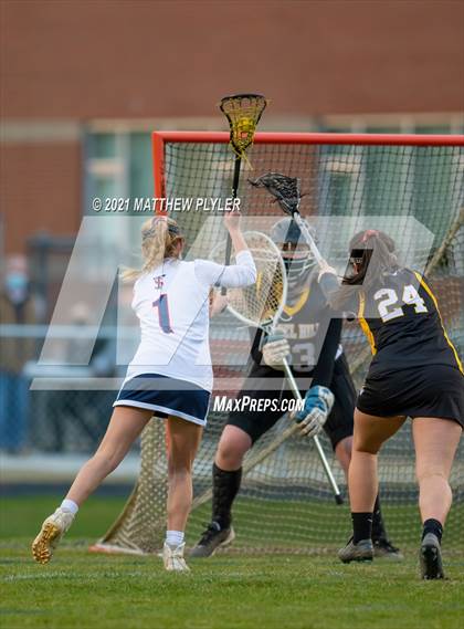 Thumbnail 1 in Chapel Hill vs Terry Sanford (NCHSAA Women's Lacrosse Playoffs - First Round) photogallery.