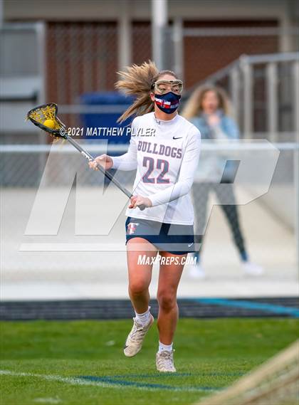 Thumbnail 2 in Chapel Hill vs Terry Sanford (NCHSAA Women's Lacrosse Playoffs - First Round) photogallery.
