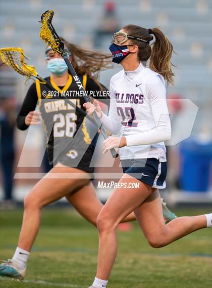 Thumbnail 3 in Chapel Hill vs Terry Sanford (NCHSAA Women's Lacrosse Playoffs - First Round) photogallery.