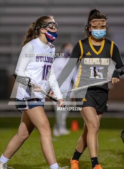 Thumbnail 1 in Chapel Hill vs Terry Sanford (NCHSAA Women's Lacrosse Playoffs - First Round) photogallery.