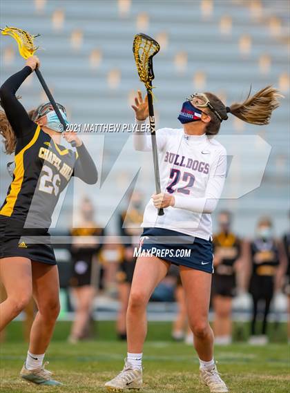 Thumbnail 1 in Chapel Hill vs Terry Sanford (NCHSAA Women's Lacrosse Playoffs - First Round) photogallery.