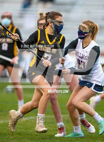Thumbnail 2 in Chapel Hill vs Terry Sanford (NCHSAA Women's Lacrosse Playoffs - First Round) photogallery.