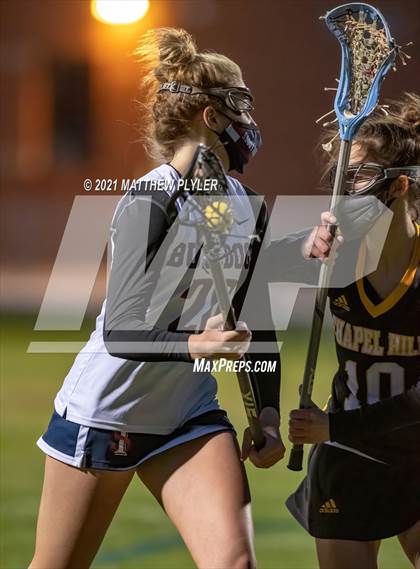 Thumbnail 1 in Chapel Hill vs Terry Sanford (NCHSAA Women's Lacrosse Playoffs - First Round) photogallery.