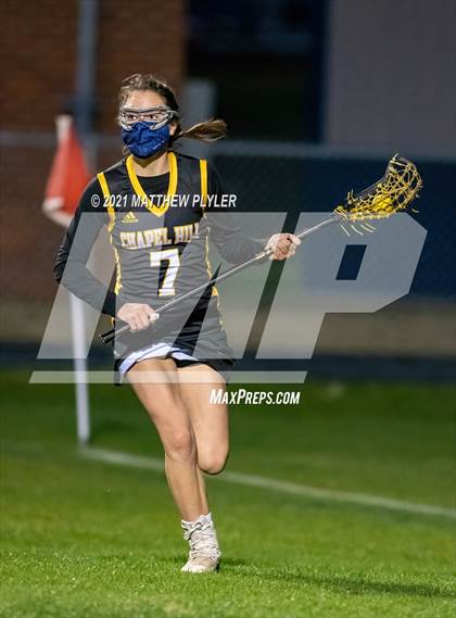 Thumbnail 2 in Chapel Hill vs Terry Sanford (NCHSAA Women's Lacrosse Playoffs - First Round) photogallery.