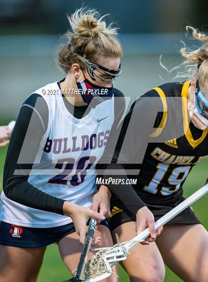 Thumbnail 2 in Chapel Hill vs Terry Sanford (NCHSAA Women's Lacrosse Playoffs - First Round) photogallery.