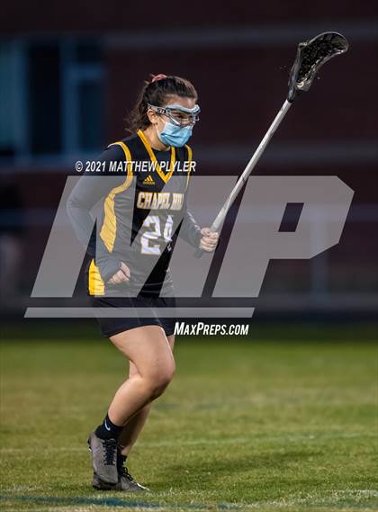 Thumbnail 1 in Chapel Hill vs Terry Sanford (NCHSAA Women's Lacrosse Playoffs - First Round) photogallery.