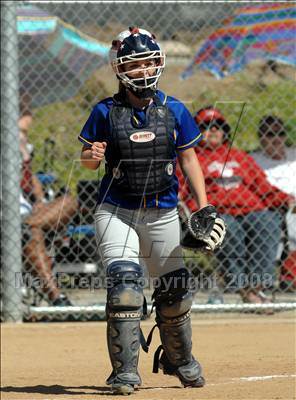 Thumbnail 2 in Mater Dei vs. Bishop Amat (Santiago Spring Fling) photogallery.