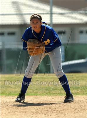 Thumbnail 2 in Mater Dei vs. Bishop Amat (Santiago Spring Fling) photogallery.