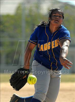 Thumbnail 3 in Mater Dei vs. Bishop Amat (Santiago Spring Fling) photogallery.