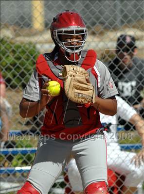 Thumbnail 1 in Mater Dei vs. Bishop Amat (Santiago Spring Fling) photogallery.