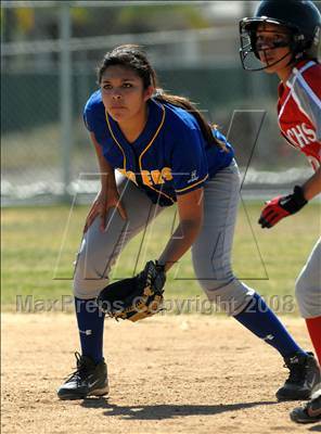 Thumbnail 3 in Mater Dei vs. Bishop Amat (Santiago Spring Fling) photogallery.