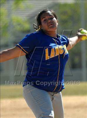 Thumbnail 1 in Mater Dei vs. Bishop Amat (Santiago Spring Fling) photogallery.