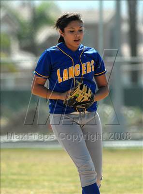 Thumbnail 1 in Mater Dei vs. Bishop Amat (Santiago Spring Fling) photogallery.