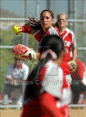 Thumbnail 1 in Mater Dei vs. Bishop Amat (Santiago Spring Fling) photogallery.