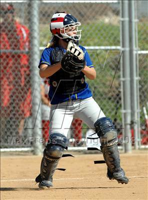 Thumbnail 1 in Mater Dei vs. Bishop Amat (Santiago Spring Fling) photogallery.