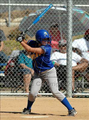 Thumbnail 1 in Mater Dei vs. Bishop Amat (Santiago Spring Fling) photogallery.