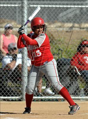 Thumbnail 1 in Mater Dei vs. Bishop Amat (Santiago Spring Fling) photogallery.
