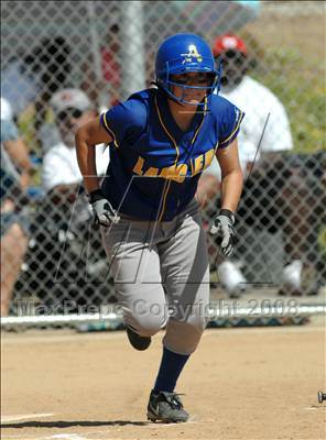 Thumbnail 2 in Mater Dei vs. Bishop Amat (Santiago Spring Fling) photogallery.
