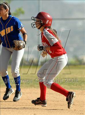 Thumbnail 3 in Mater Dei vs. Bishop Amat (Santiago Spring Fling) photogallery.