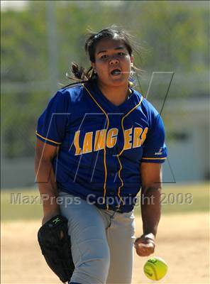 Thumbnail 3 in Mater Dei vs. Bishop Amat (Santiago Spring Fling) photogallery.