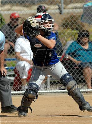 Thumbnail 2 in Mater Dei vs. Bishop Amat (Santiago Spring Fling) photogallery.