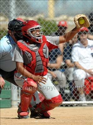 Thumbnail 3 in Mater Dei vs. Bishop Amat (Santiago Spring Fling) photogallery.