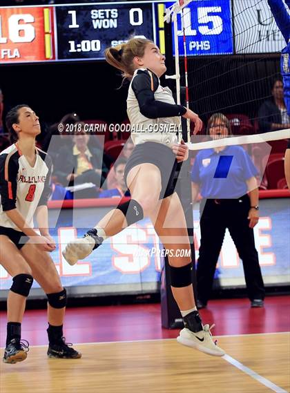 Thumbnail 3 in Falls Lake Academy vs. Polk County (NCHSAA 1A Final) photogallery.