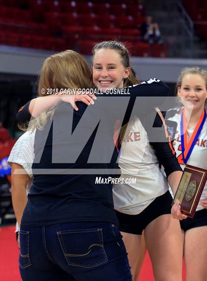 Thumbnail 3 in Falls Lake Academy vs. Polk County (NCHSAA 1A Final) photogallery.